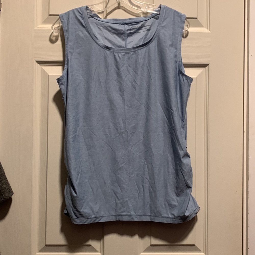 Eddie Bauer, light blue, tank top size large